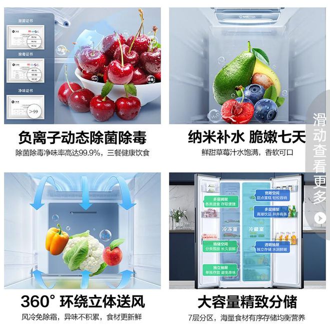 电冰箱哪款型号比较好九游会J9容声对开门