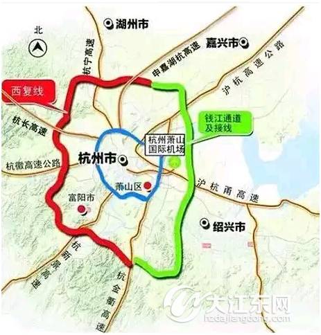 西复线推进大会召开杭州中环最快年底动工九游会大江东交通将又上一个台阶杭州绕城(图5)
